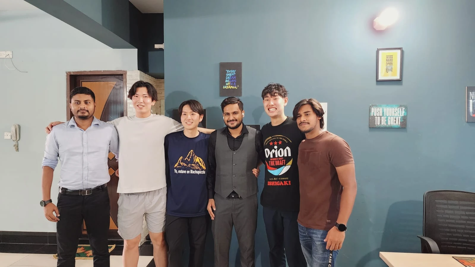 Team working together